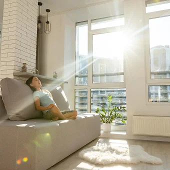 All Flats with Natural Light & Ventilation