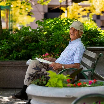 Senior Citizen Sitting Area